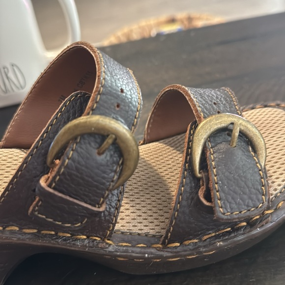 Boc brown leather strap buckle size 7 - Picture 2 of 5